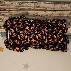Birds Mini Dress